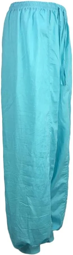 Black Linen Pants Women Plus Size Beach Baggy Wide Leg Pants with Pockets Solid Business Palazzo Pants for Women
