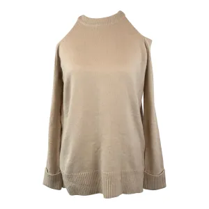 Cold Shoulder Long Sleeve Sweater Top