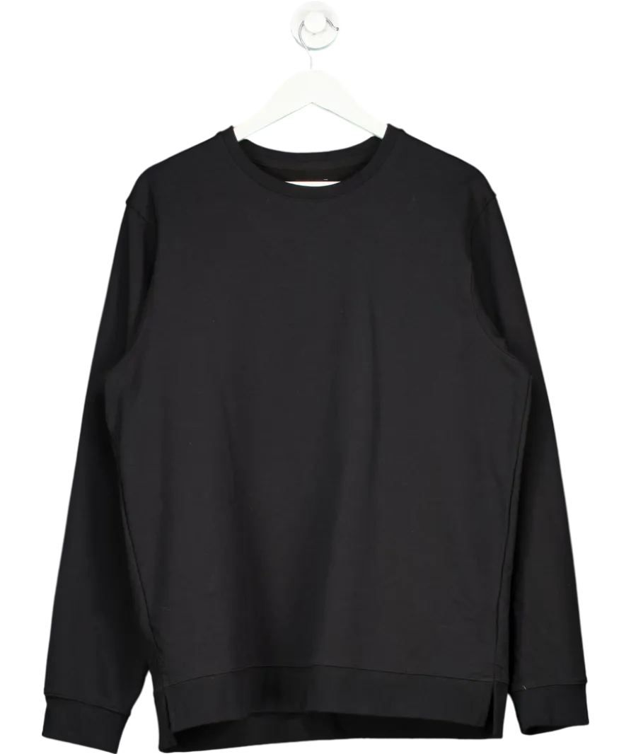 CUT Black Hyperloop Pullover Split-hem UK XL