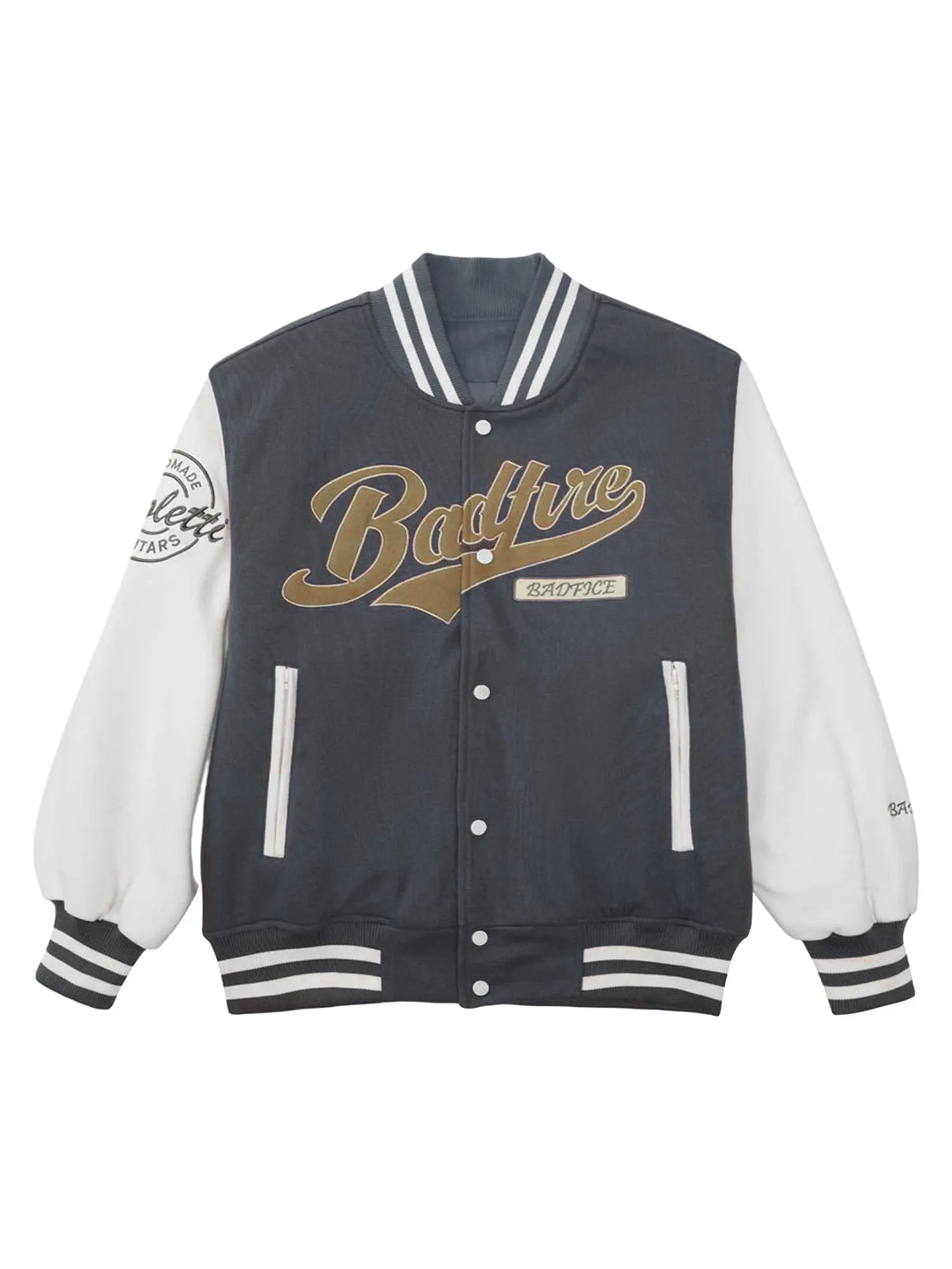 Embroidered Baseball Bomber Jacket