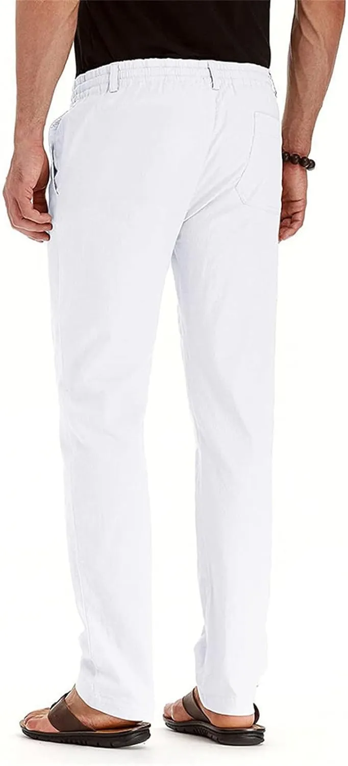 GIERIDUC Men's Drawstring Waist Cargo Pants Sweatpants Men Zipper Pockets Tactical Clothing for Men Heavyweight Joggers Mens