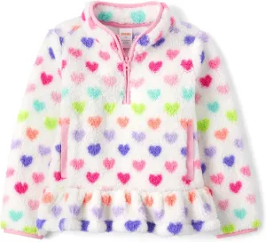 Gymboree Girls' and Toddler Half Zip Pullover