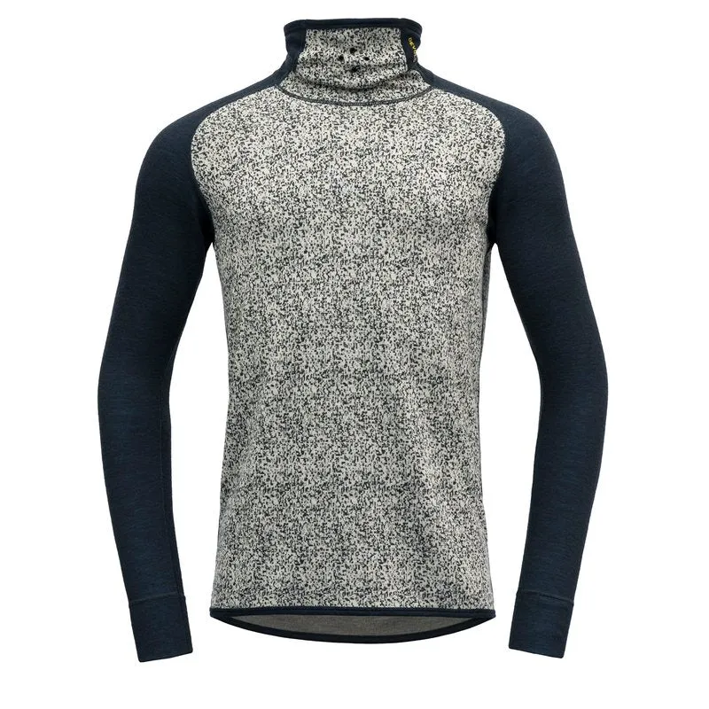 KVITEGGA MERINO 230 HIGH NECK MAN INK