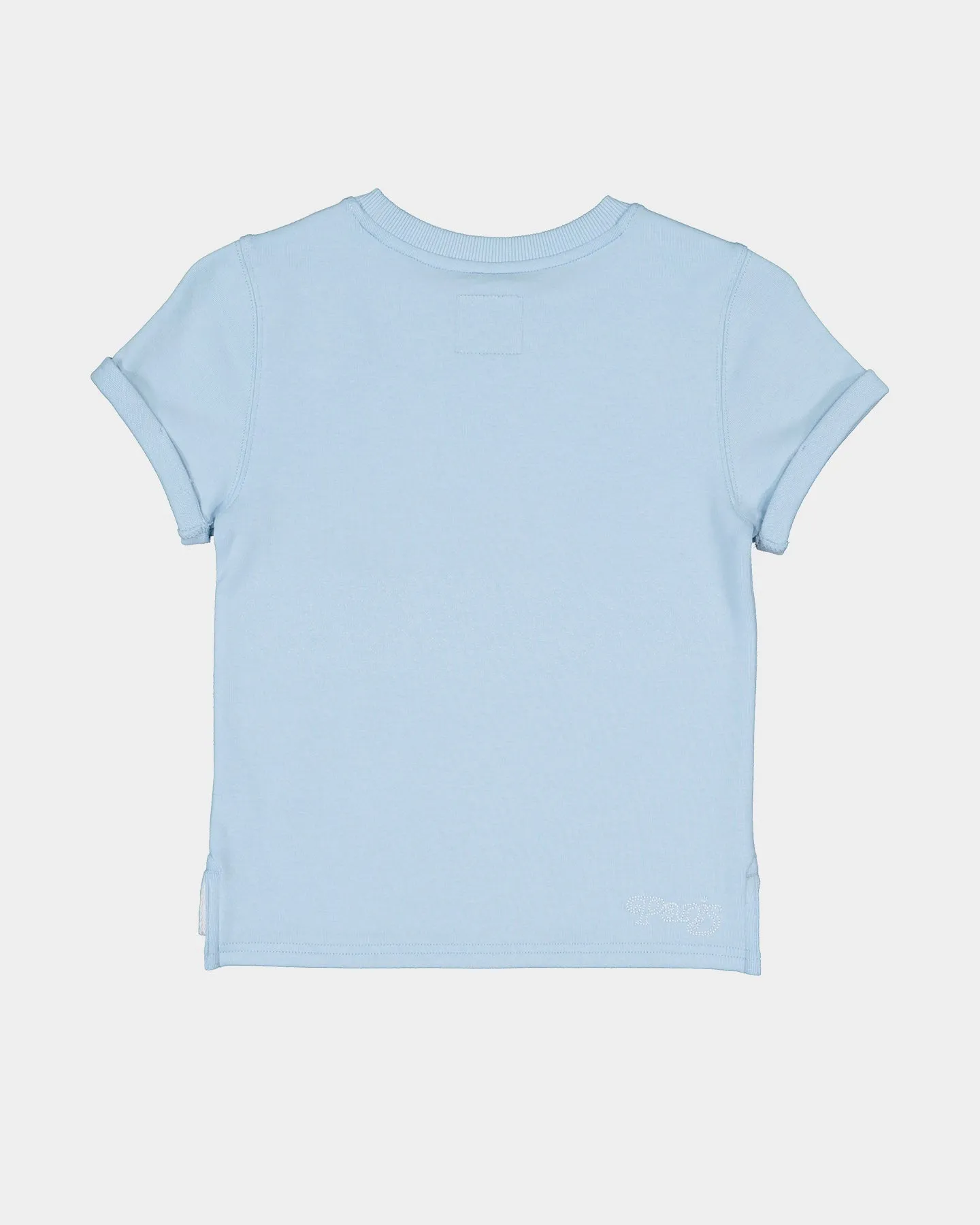 Lil Hommé Kid's Volle Motion T-Shirt Light Blue