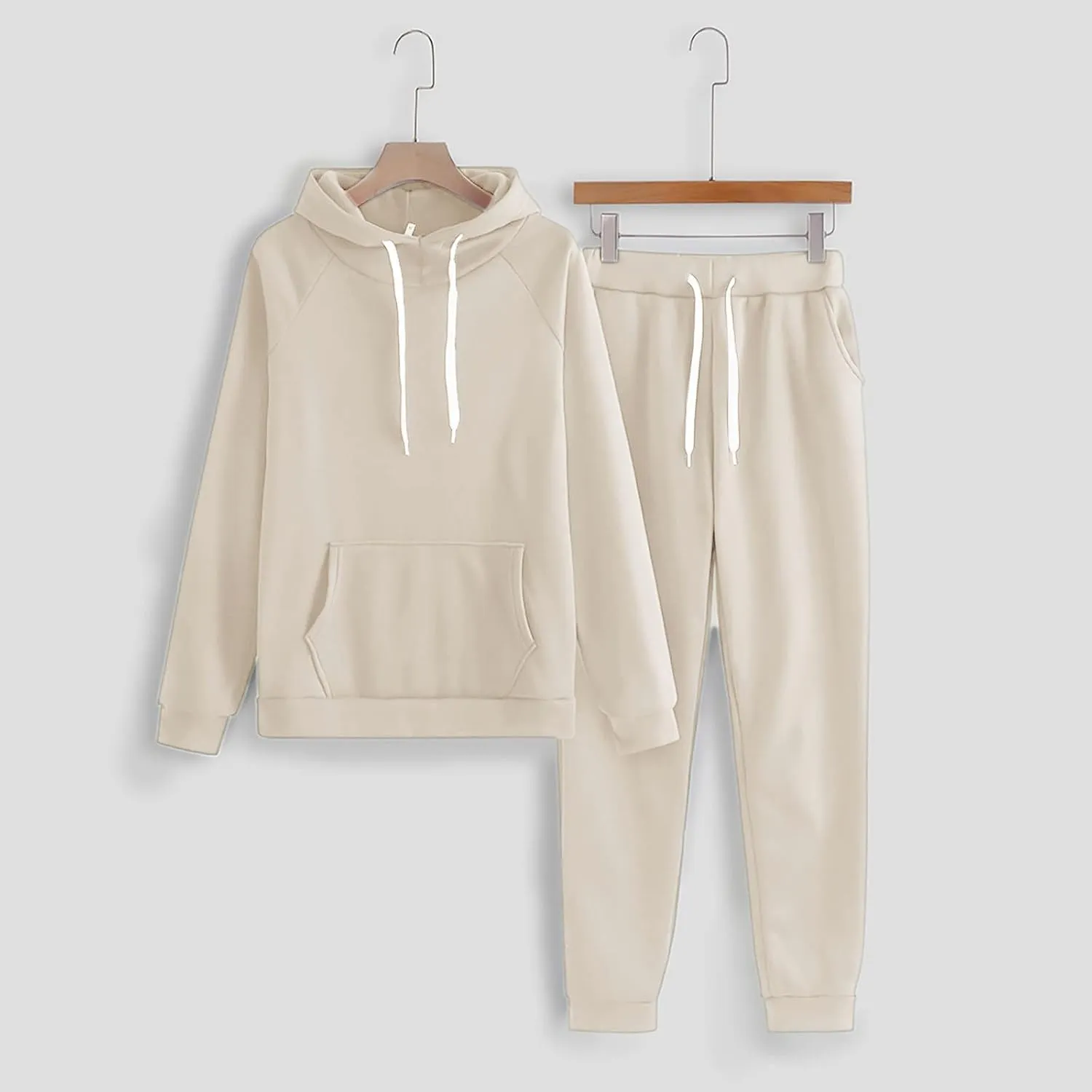 Lounge Sets for Women 2024 Long Sleeve Crewneck Baggy Shorts Sweatshirt with Jogger Pants 2 Piece