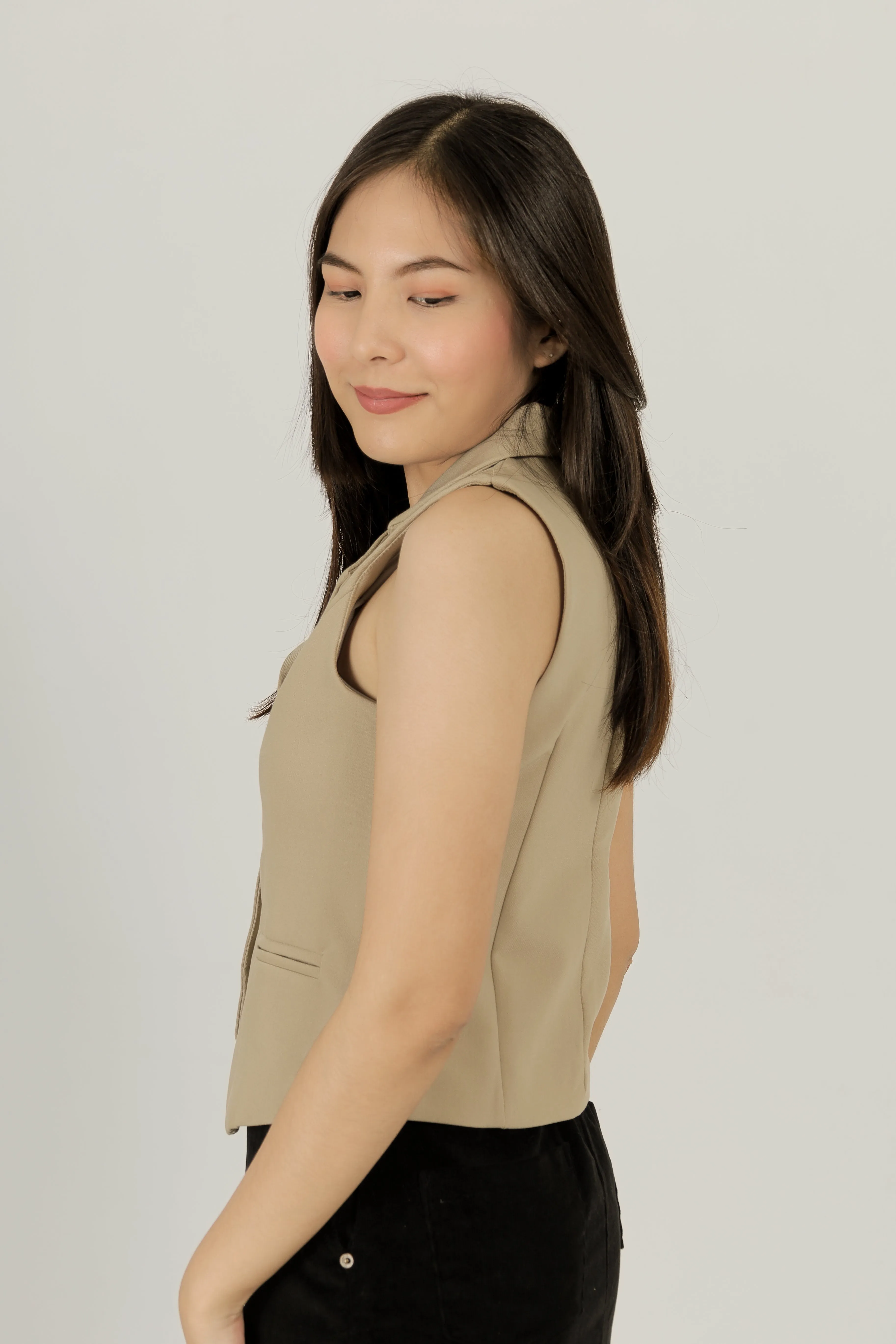 Lula Button-down Tailored Waistcoat