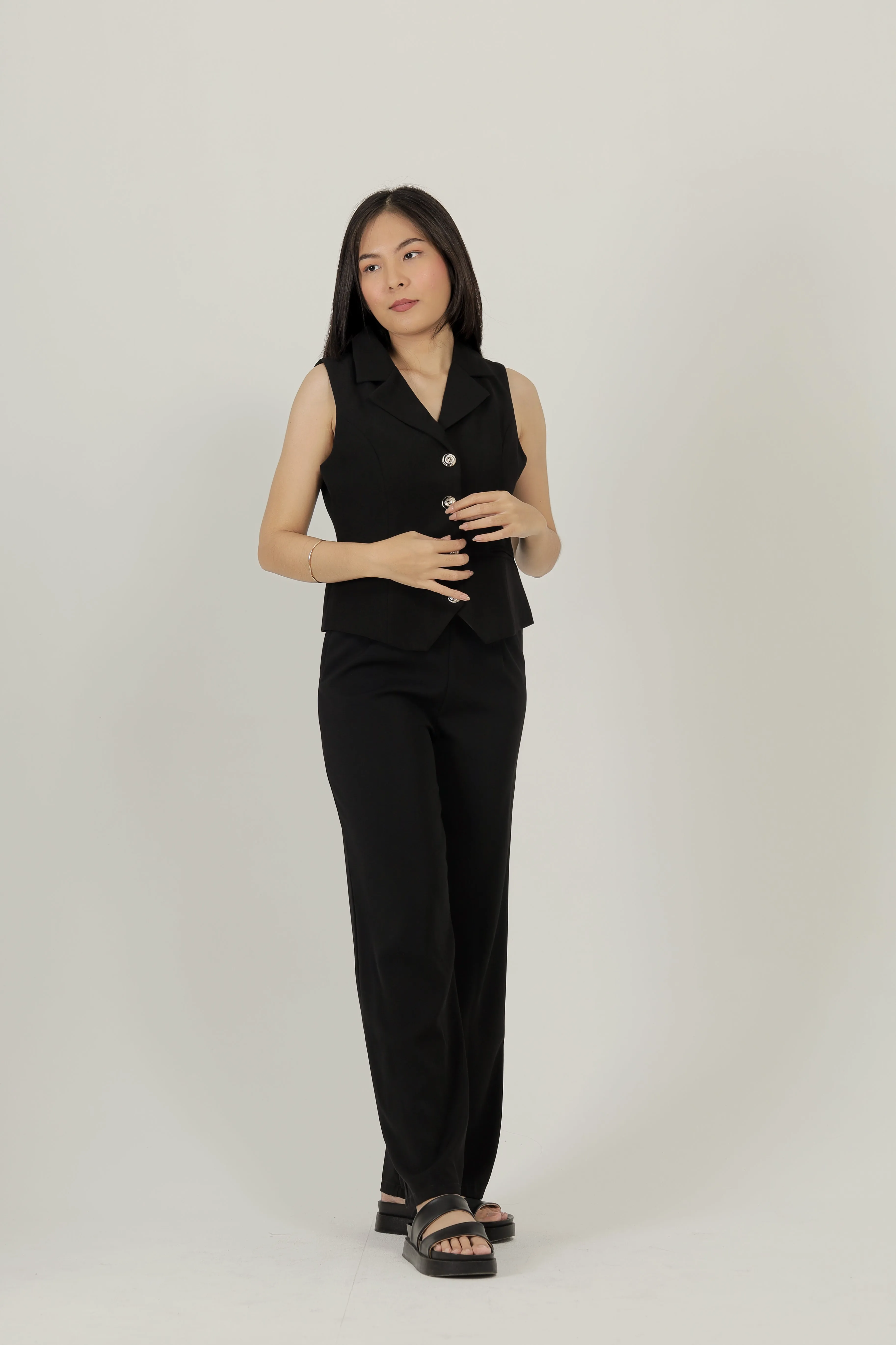 Lula Button-down Tailored Waistcoat
