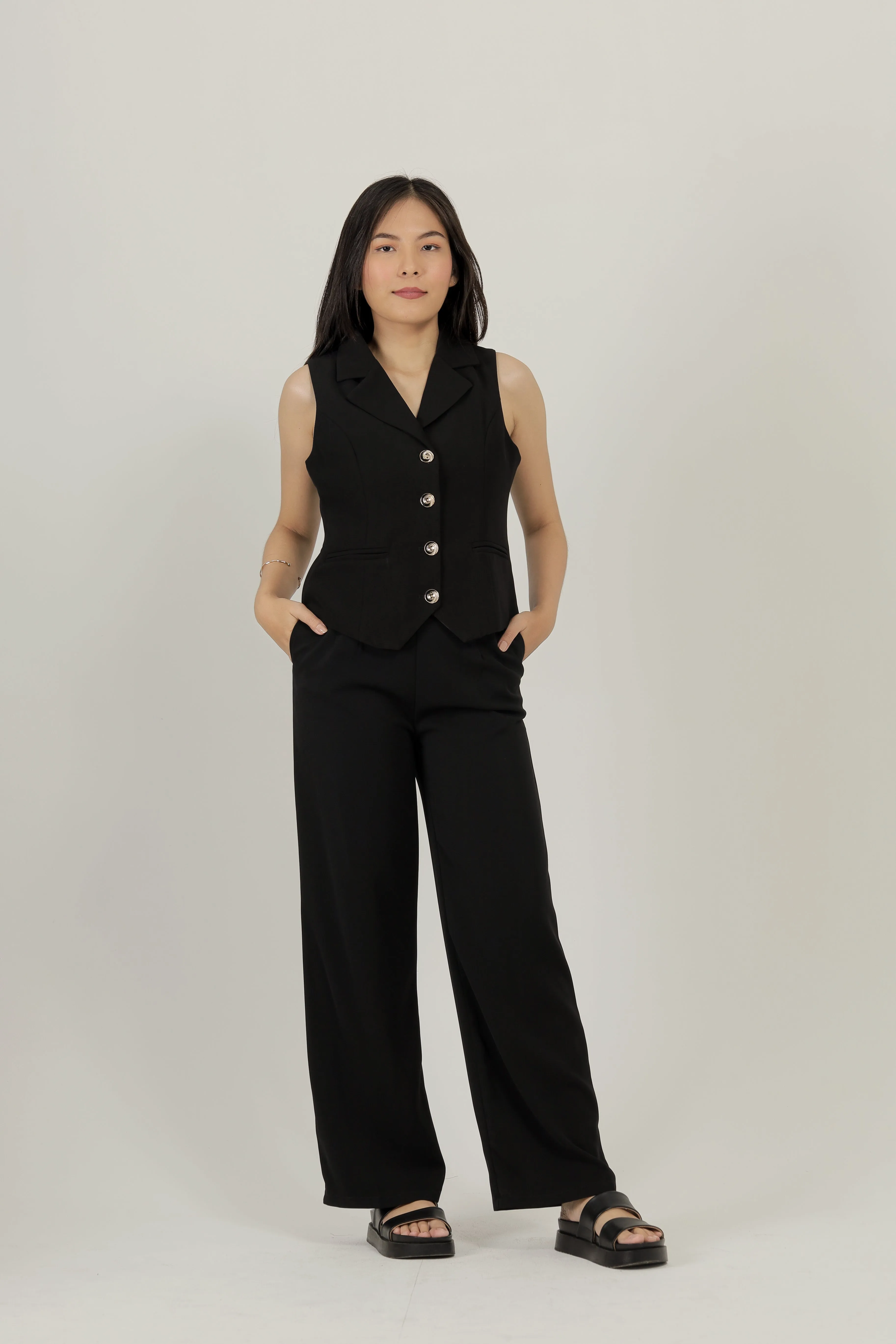 Lula Button-down Tailored Waistcoat