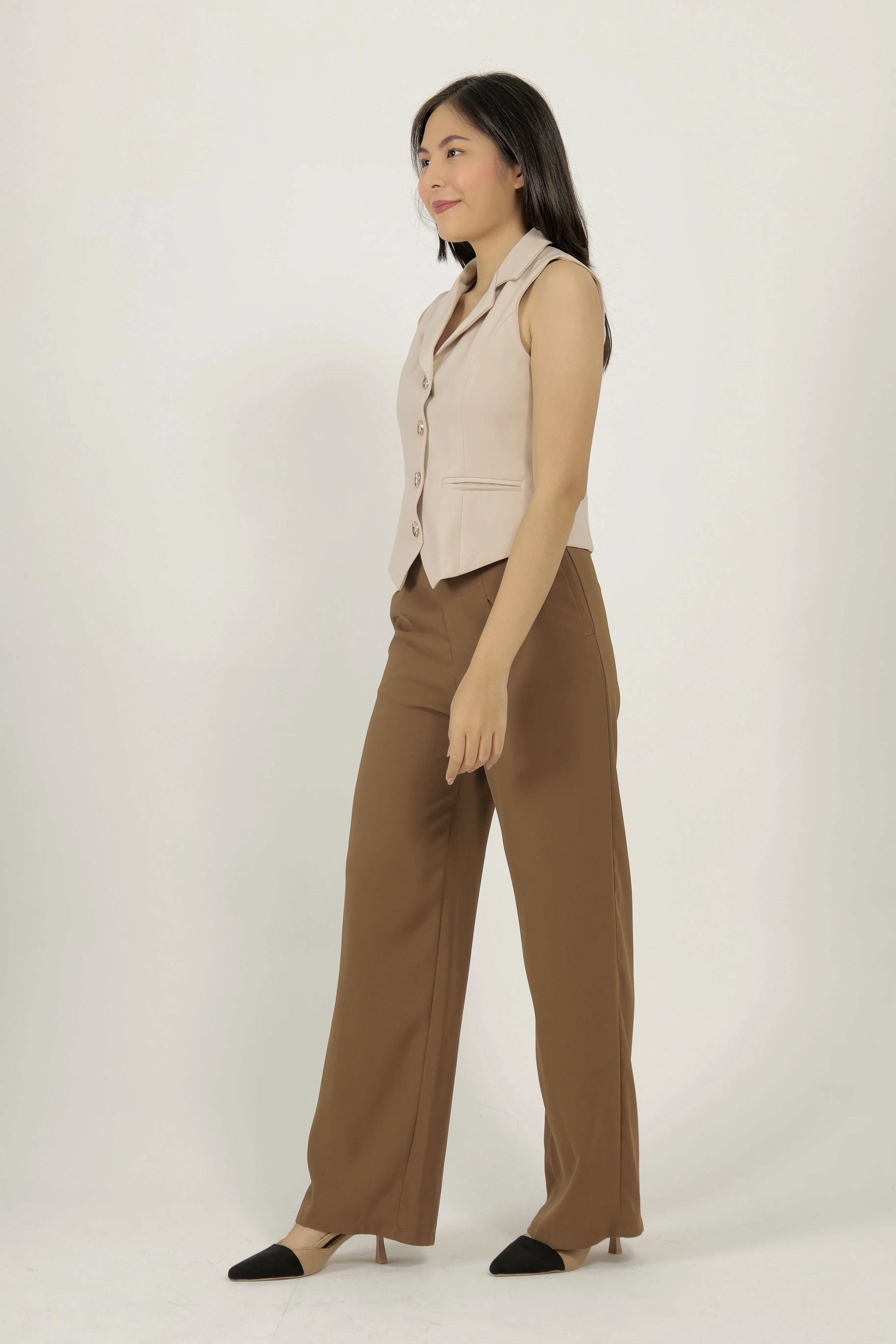 Lula Button-down Tailored Waistcoat
