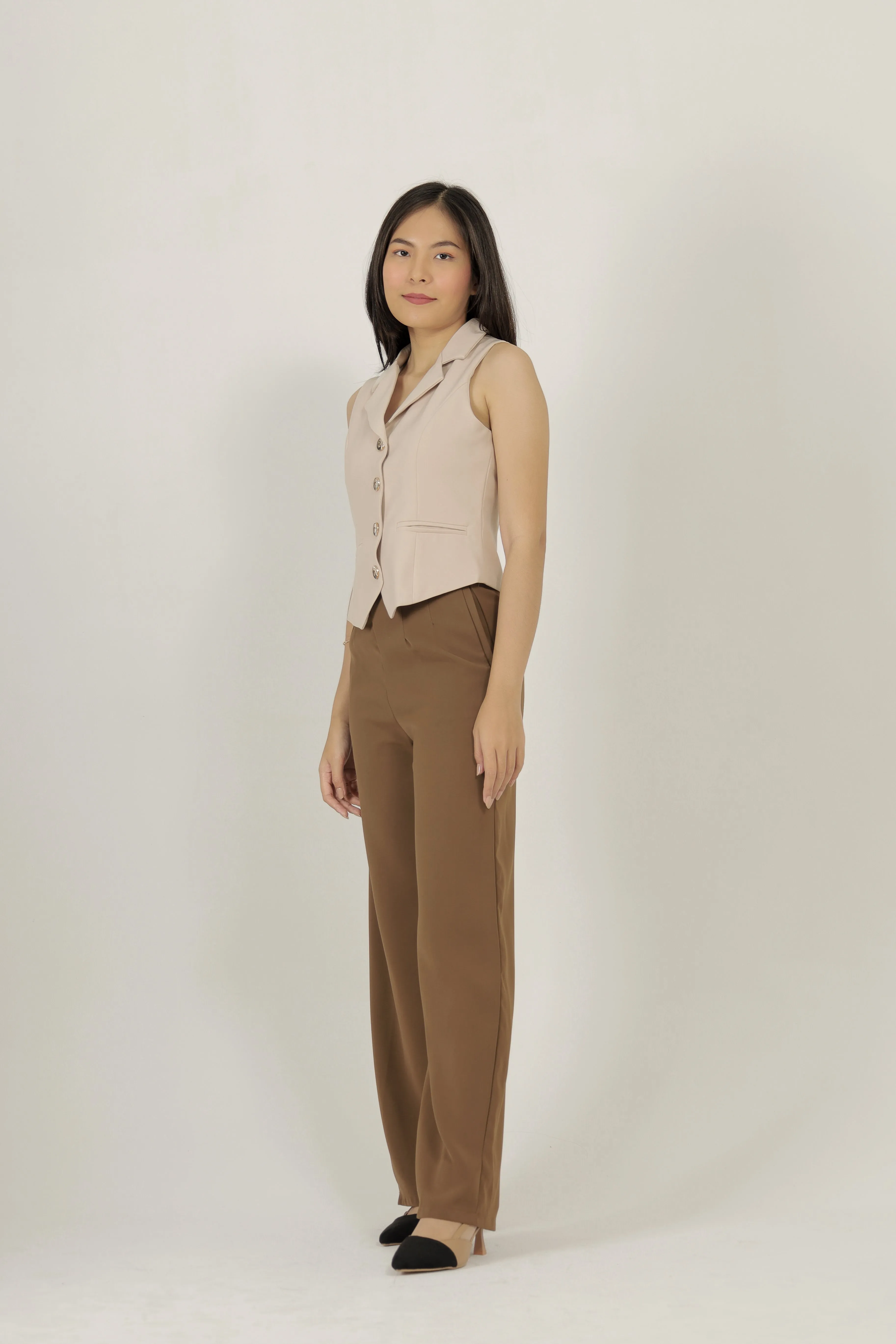 Lula Button-down Tailored Waistcoat
