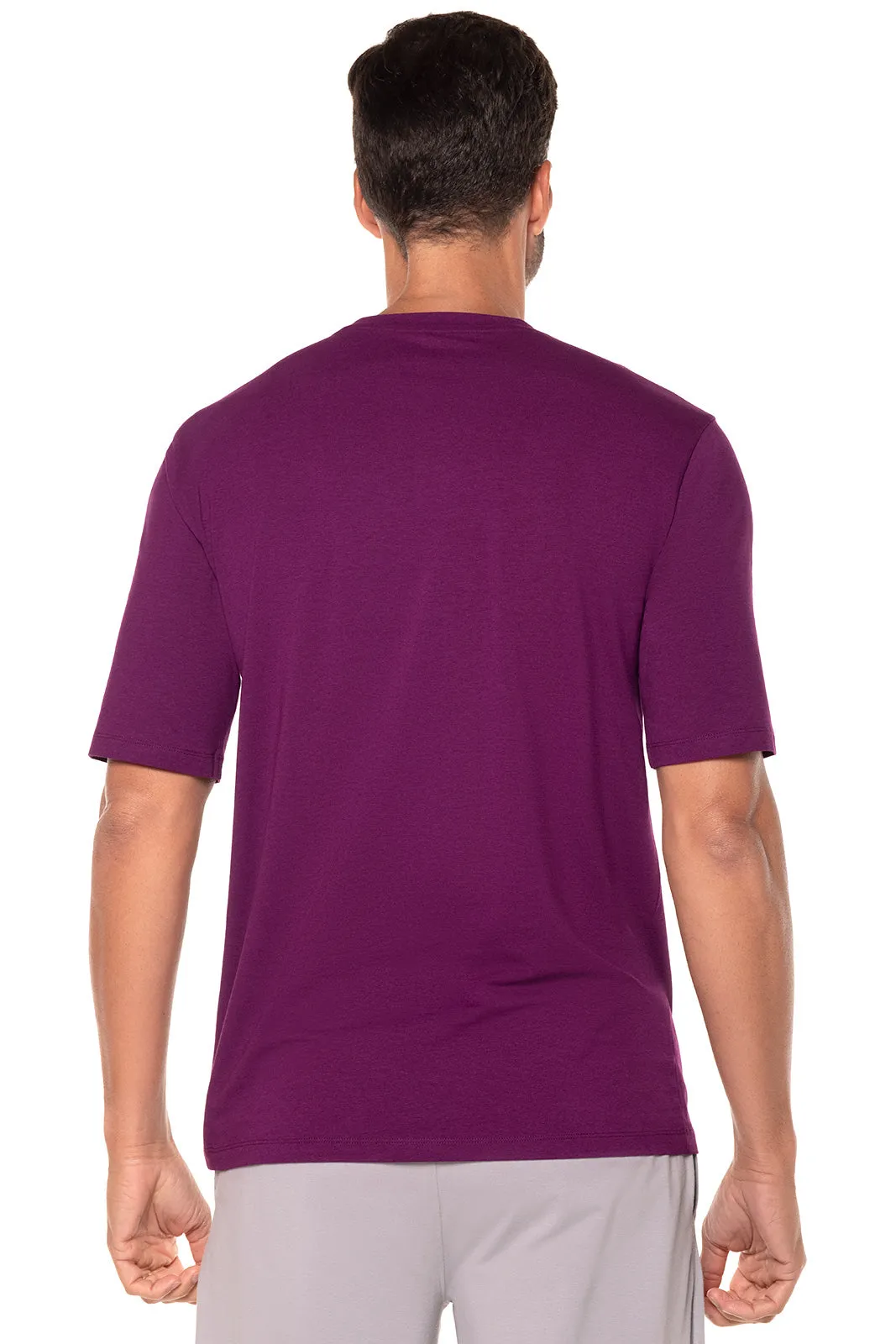 Men's Morada Everyday Short Sleeve T-Shirt | Rich Plum