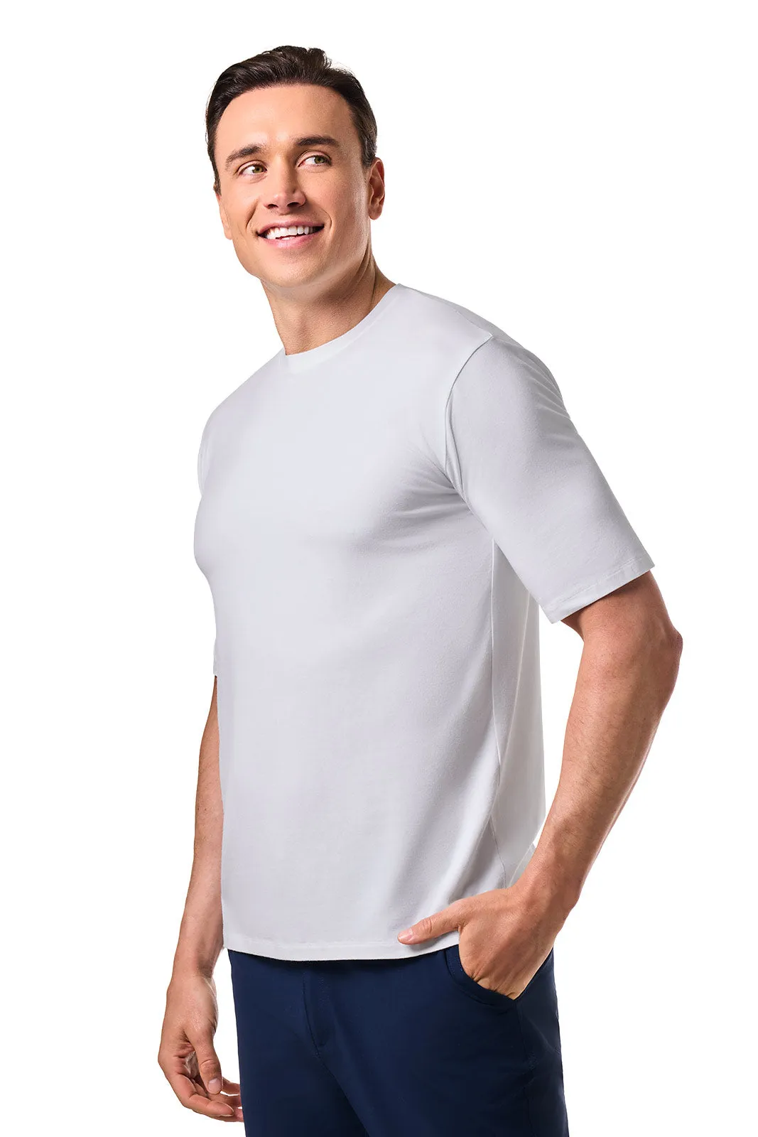 Men's Morada Everyday Short Sleeve T-Shirt | White
