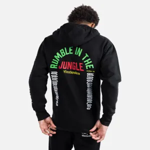 MUHAMMAD ALI RUMBLE KINSHASA STAMP ZIP HOODIE