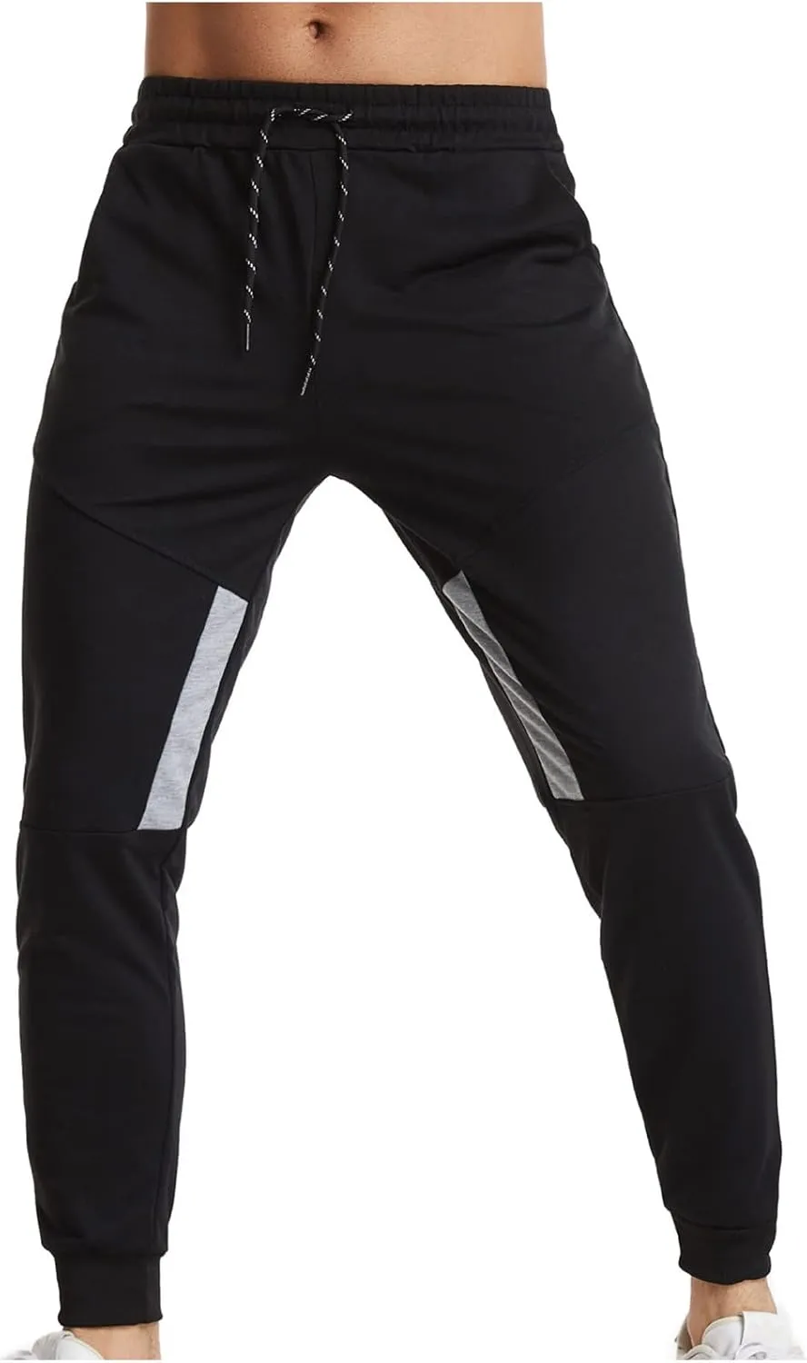 Muscularfit Sweatpants for Men 2023 Drawstring Elastic Waist Sport Jogger Yoga Pants Fashion Casual Straight Legs Sweatpants