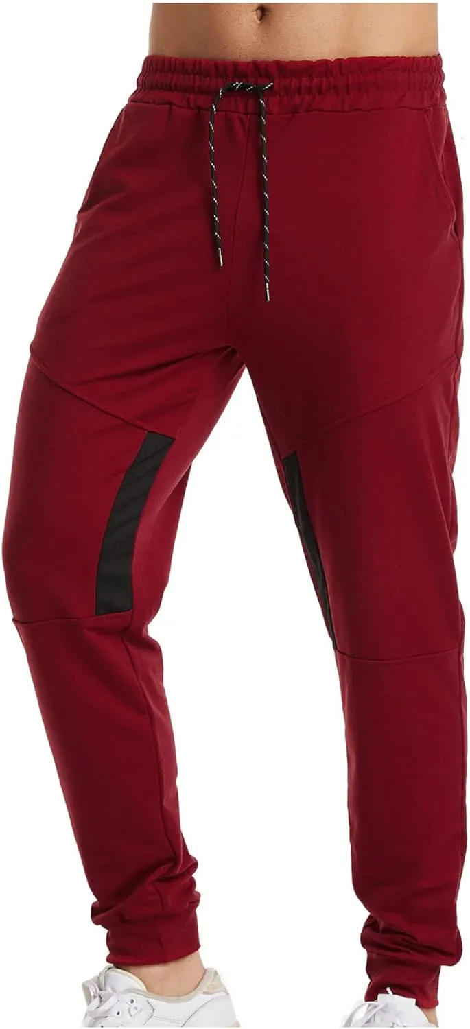 Muscularfit Sweatpants for Men 2023 Drawstring Elastic Waist Sport Jogger Yoga Pants Fashion Casual Straight Legs Sweatpants