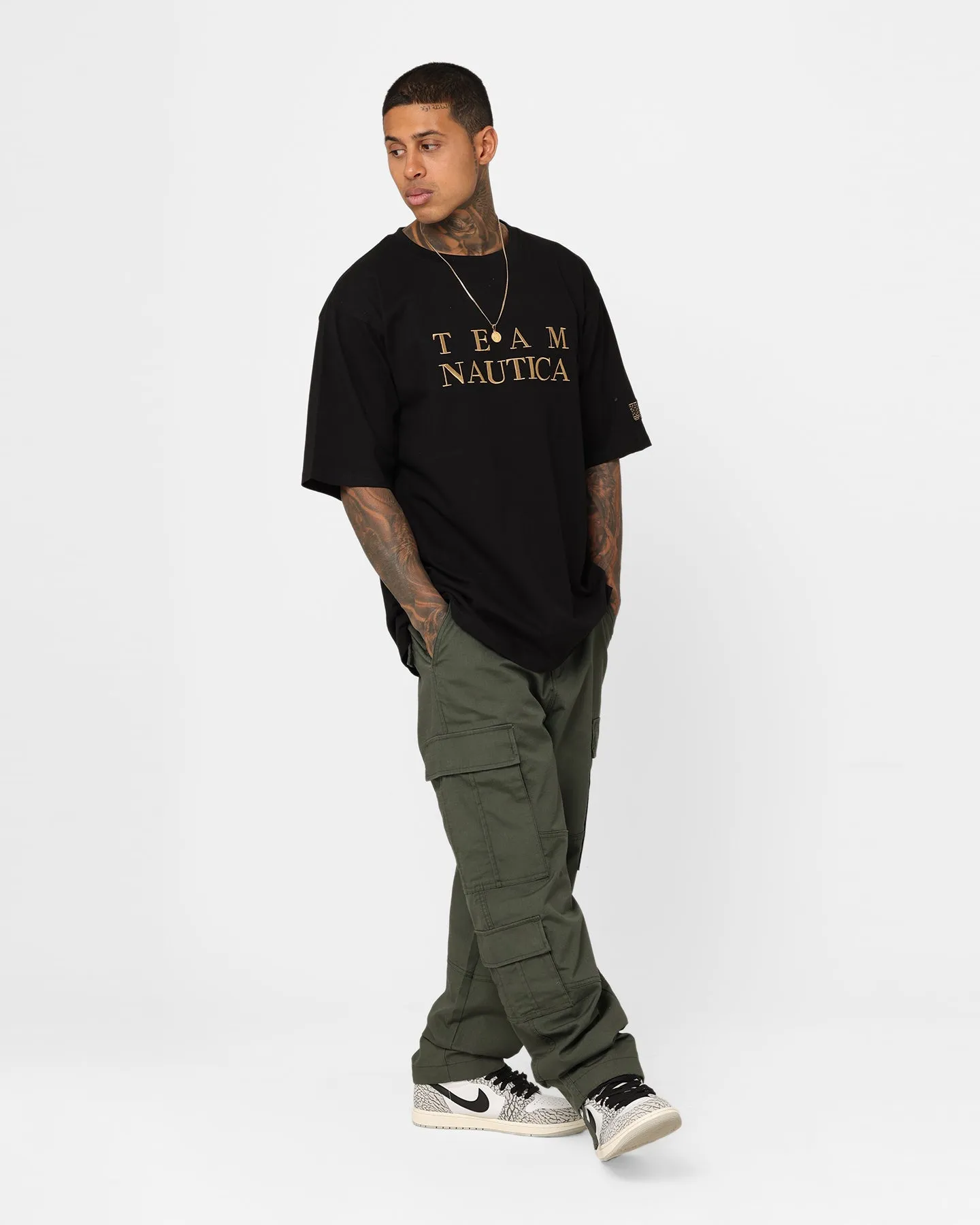 Nautica Trela 2 Heavyweight T-Shirt Anthracite