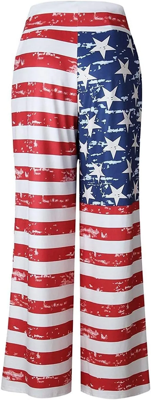 NEWCOSPLAY Women's Comfy Pajama Pants Casual Drawstring Palazzo Lounge Wide Leg Pants