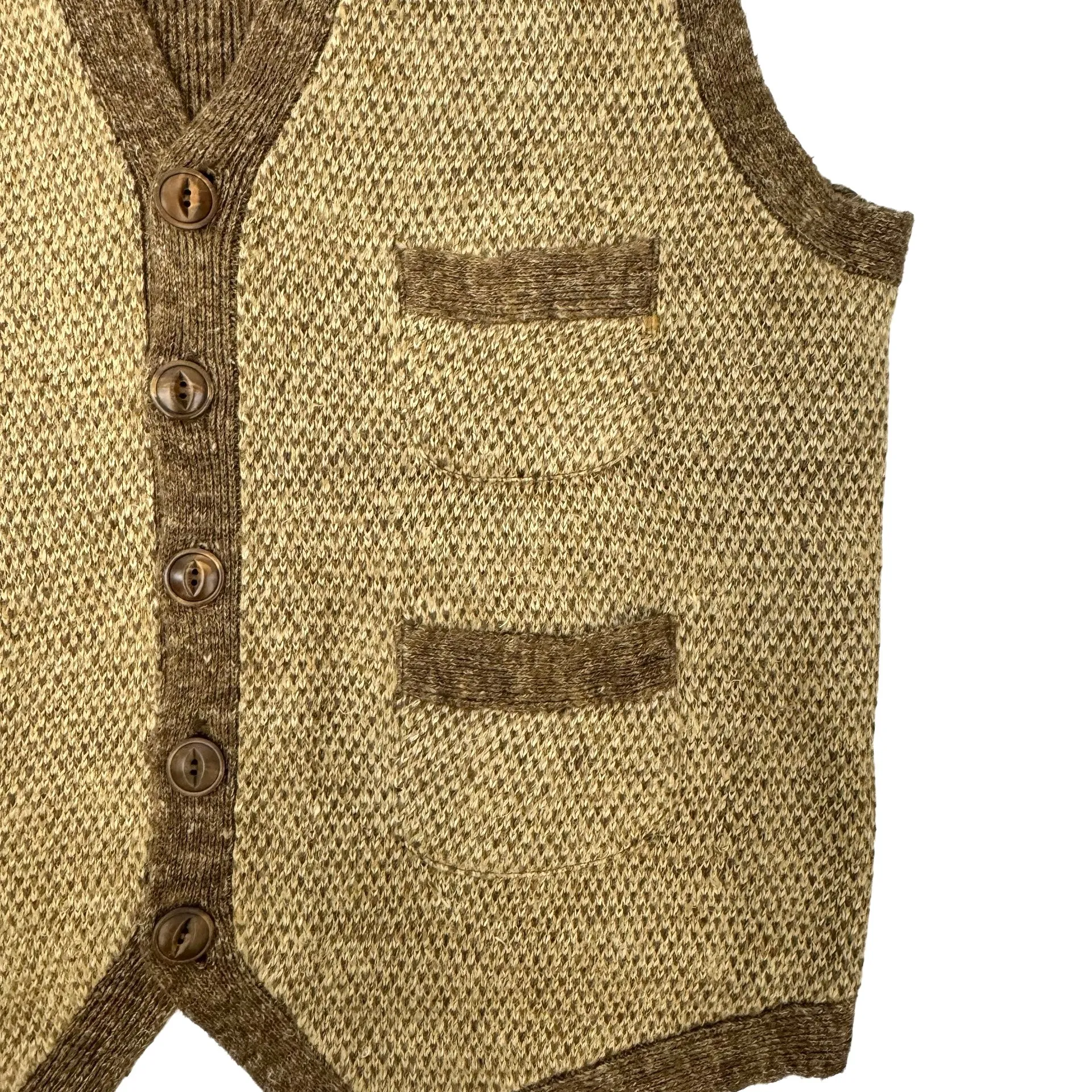 Polo by Ralph Lauren Linen Silk Blend Knit Vest