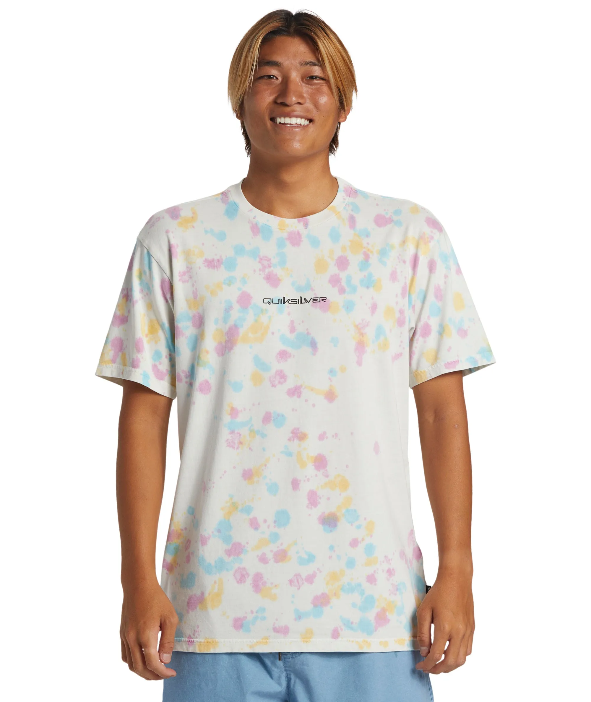 Quiksilver Mens Cosmic Cloud Short Sleeve T-Shirt