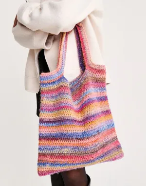 Sirdar CRYSTAL CROCHET BAG PATTERN IN JEWELSPUN WITH WOOL CHUNKY 10810