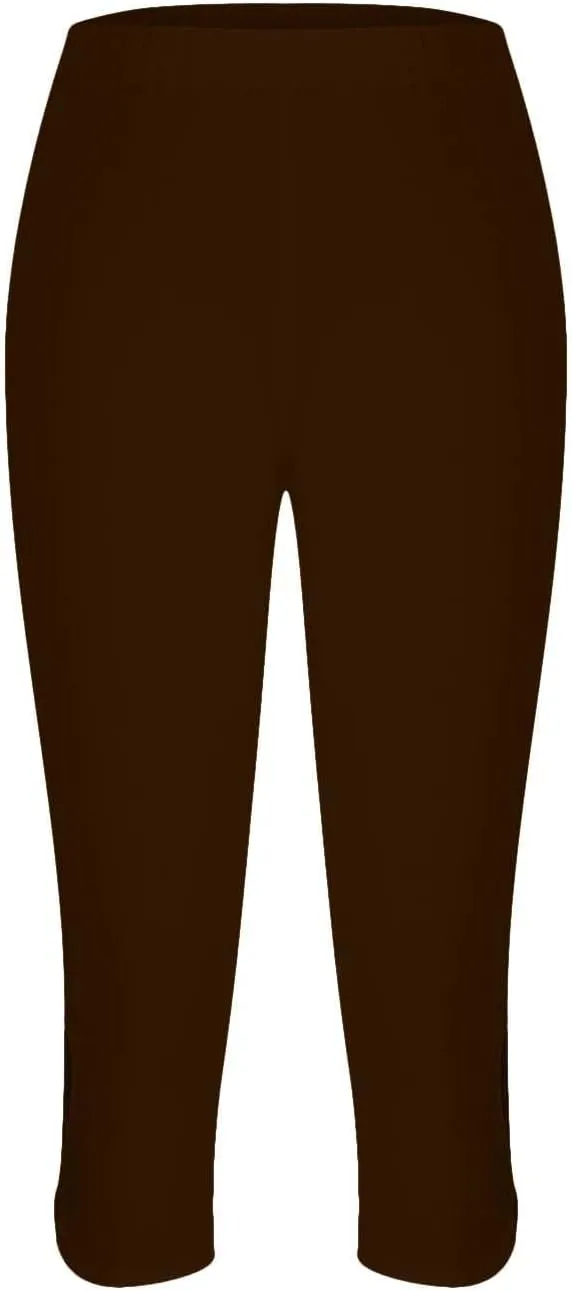 TARIENDY Capri Leggings for Women Tummy Control High Waisted Casual Yoga Pants Summer Lightweight Athletic Workout Capris