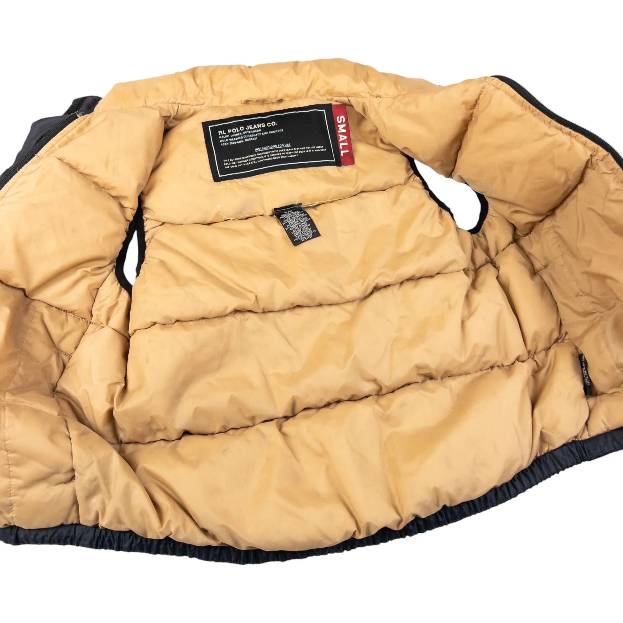 Vintage Ralph Lauren Polo Jeans Puffer Gilet Women's Size S