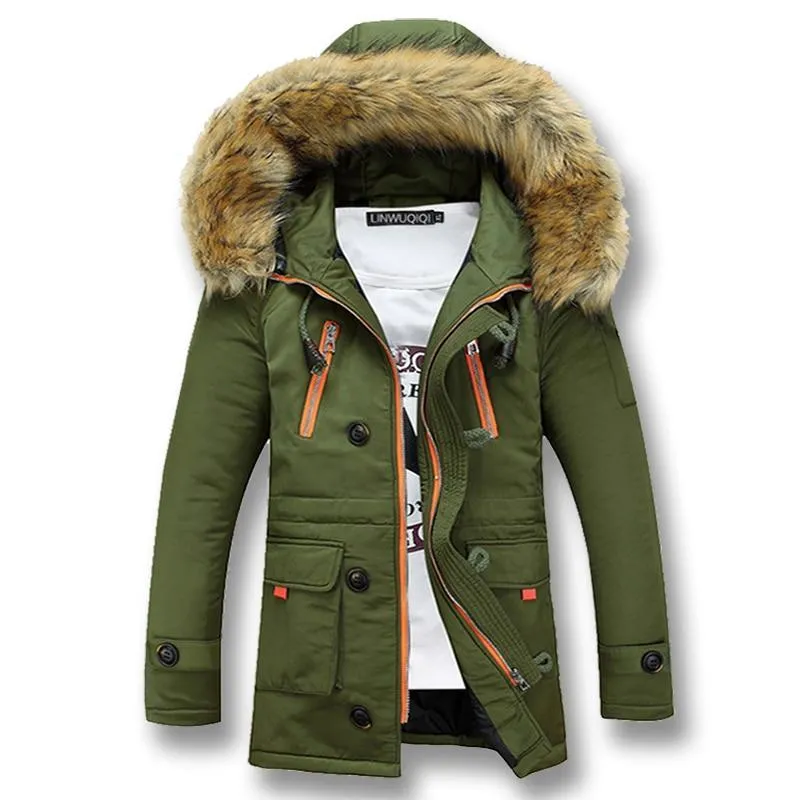 West Louis Winter Outwear Fur Hooded Parka
