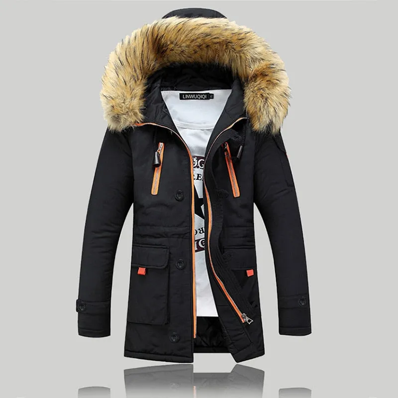 West Louis Winter Outwear Fur Hooded Parka