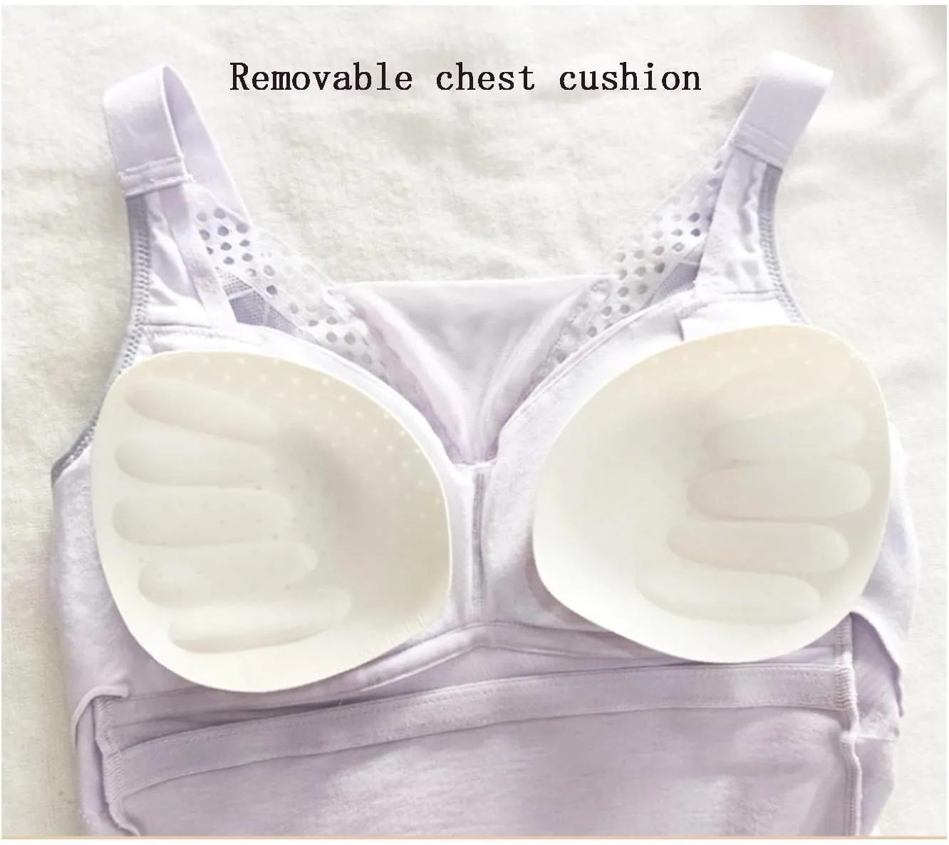 Women Camisole with Built-in Bra Cup Padded Tank Top Undershirt Shapewear Tummy Control Tops Slimming Yoga Body Bottom