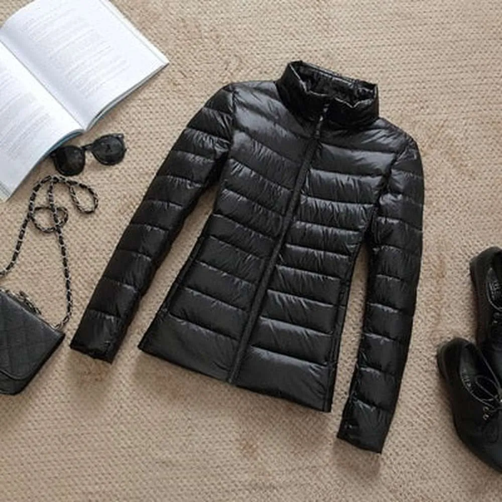 Women Ultra Light Hooded Jackets