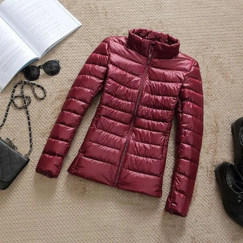 Women Ultra Light Hooded Jackets