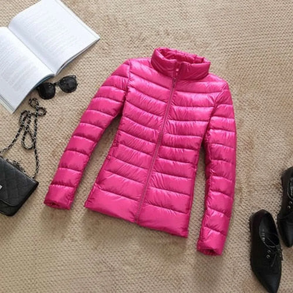 Women Ultra Light Hooded Jackets