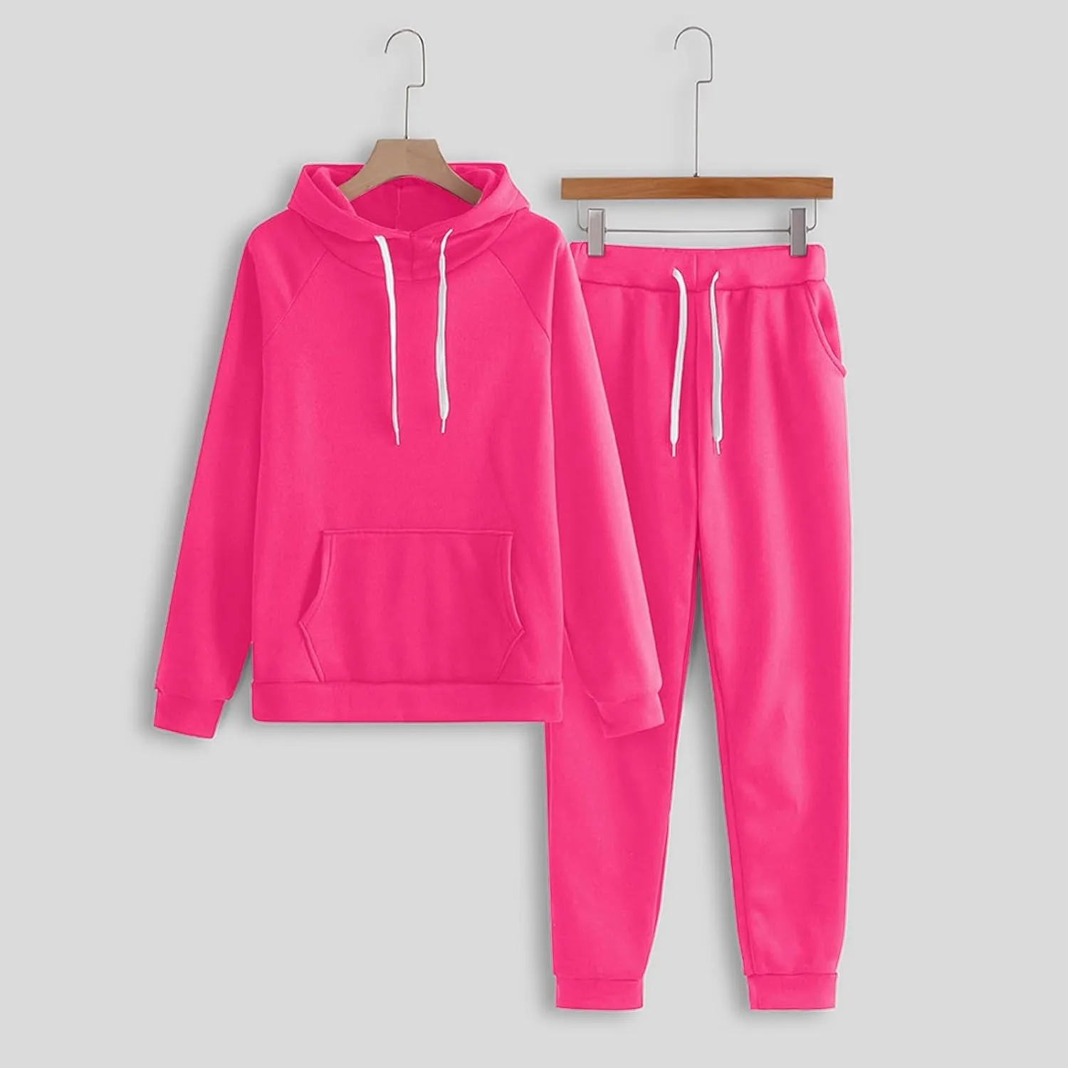 Women's 2 Piece Outfits Long Sleeve V Neck Graphic Workout Sweatshirt Wide Leg Sweatpant Tracksuit Sweatsuit