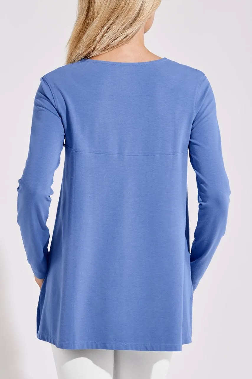 Women's Daybreak Swing Top | Aura Blue