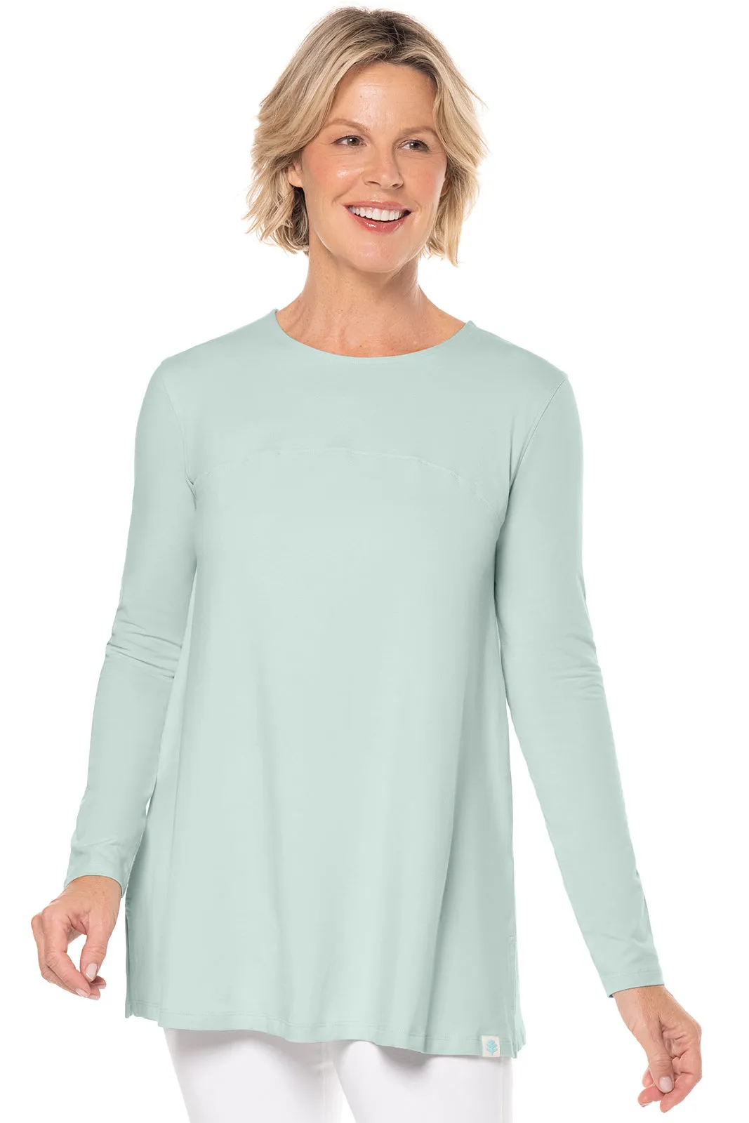 Women's Daybreak Swing Top | Misty Aqua