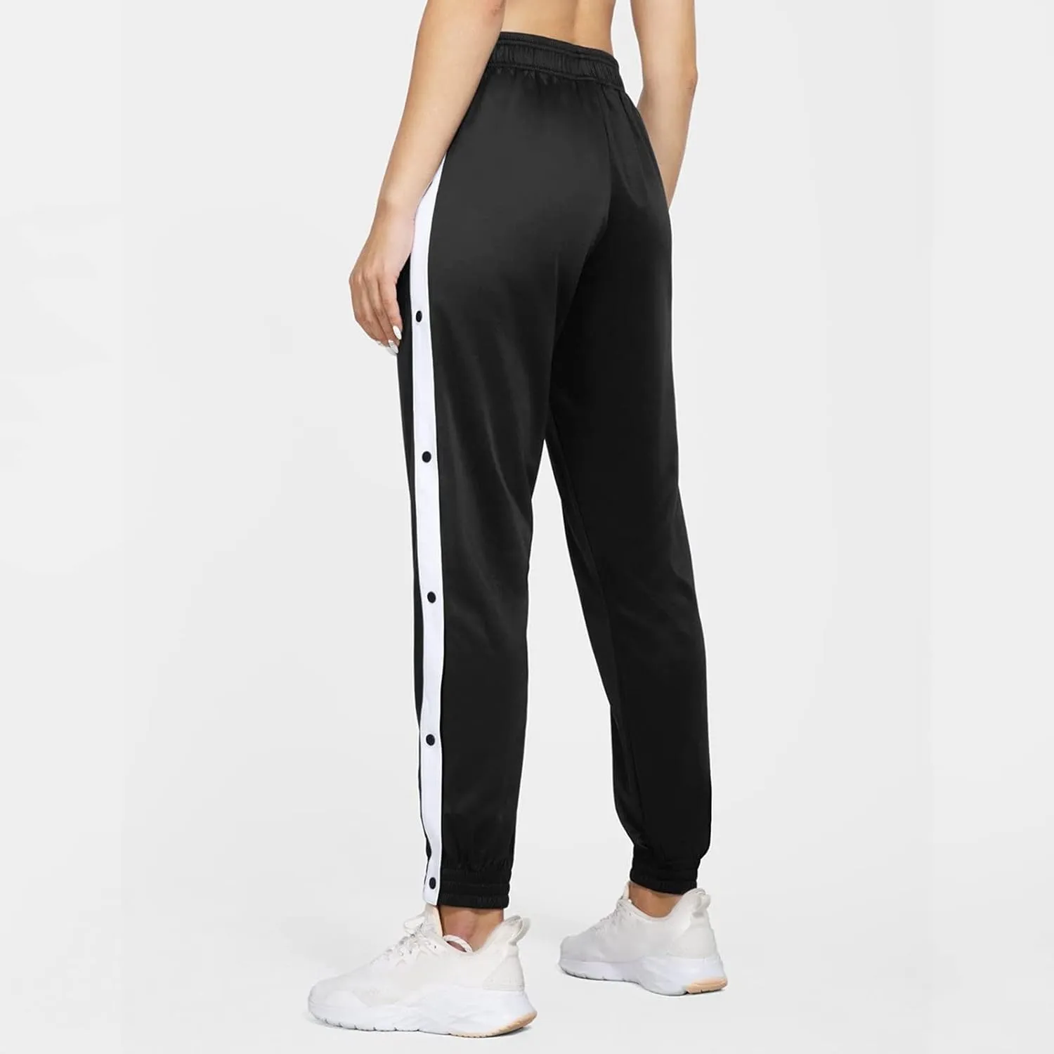 Women's Linen Summer Split Flowy Palazzo Pants Elastic Waist Long Lounge Slim-Fit Palazzo Pants Vacation