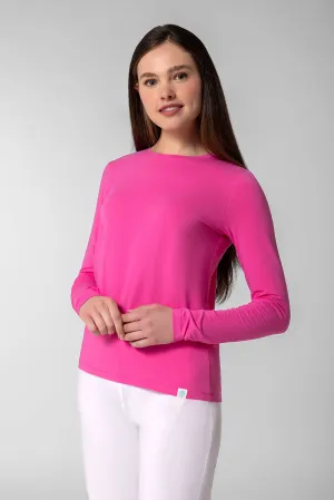 Women's Morada Everyday Long Sleeve T-Shirt | Tulip Pink