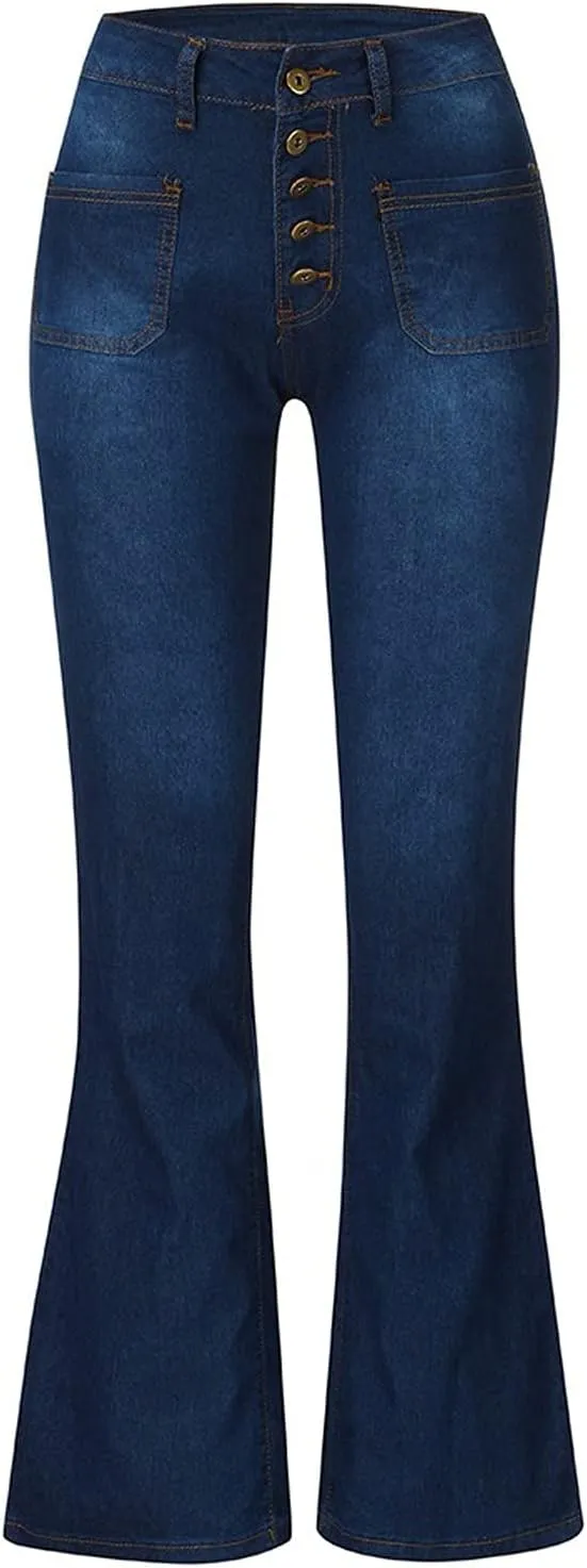 YUTANRAL Womens Jeans/Sweatpants 2024 Lounge Baggy Wide Leg Pants Fashion High Waisted Joggers Y2k Clothes, Large